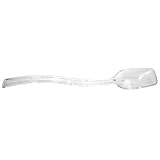 Buffet Spoon Clear 10'' Perforated