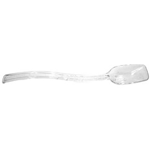 Kitchen: Buffet Spoon Clear 10'' Perforated