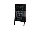 Sidewalk A-Frame Mahogany Sandwich Board Sign