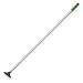 Unger Professional Products - Scraper, Light Duty, Reversible Carbon Steel Blade, 48", Gray - Sold as 1 EA - Light-duty scraper with long handle is ideal for removal of gum and wax buildup on floors, sidewalks and walls. ErgoTec Scraper has an ergonomic handle that fits neatly in hand. Reversible carbon steel blade has blunt edge for hard surfaces and razor edge for paint and tape removal. Scraper uses 4" reversible replacement blades (sold separately). Handle attaches to all Unger poles for hig
