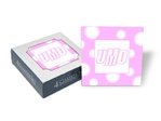 Minnesota Duluth Bulldogs (Pink) Coaster Set