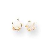 Sardelli - 14kt Gold Opal Screwback Earrings