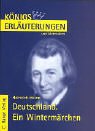 K�nigs Erl�uterungen und Materialien, Bd.62, Deutschland. Ein Winterm�rchen