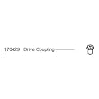 Bosch 170429 Drive Coupling MUZ7MX1 & MX3