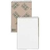 Nature Saver Steno Notebook, Gregg Ruled, 60 Shts, 6x9, White NAT00878