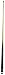 Powerglide Original 57 inch Unisex Classic Snooker Cue - Black, 57 Inch