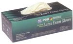 Posi Shield Medical Grade Textured Latex Gloves (100 ct)-Med