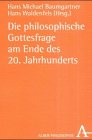 Produkt-Bild: Die philosophische Gottesfrage am Ende des 20. Jahrhunderts