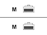 Paradyne T1 Cable RJ48C To RJ48C 20Ft .