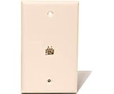 SOUTHWESTERN BELL S60007 Single-Outlet Wall Plates