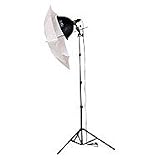 Smith Victor KT400 1- Light 500 total watt Thrifty add-on Kit with Umbrella
