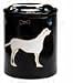 White Dog Cookie Keeper Jar