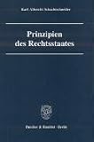 Produkt-Bild: Prinzipien des Rechtsstaates