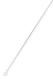 9ct White Gold Diamond-Cut Classic Curb Chain