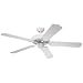 Monte Carlo Fan White Weatherford Large Room Ceiling Fan