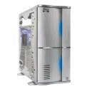 Thermaltake Tsunami VA3000SWA ATX/MicroATX Mid-Tower Case with X-type Side Panel Window (Silver)