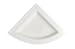 Villeroy and Boch Newwave Triangular plate 22cm x 22cm - White