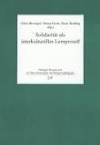 Solidarit�t als interkultureller Lernprozess