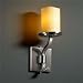Justice Design Group - CNDL-8781-14-AMBR-NCKL: Sonoma Family 1-Light Wall Sconce (Sha...