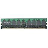 BUFFALO PCメモリ DDR2 533MHz SDRAM(PC4200)240pin DIMM 1GB D2/533-1G