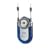 COBY CX7 AM/FM Portable Radio (Blue)