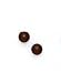 14k Yellow 4 mm Round Black Onyx Friction-Back Stud Earrings