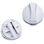 Whirlpool 2186494W Refrigerator Water Filter Cap - White