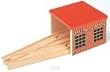 WOODEN ENGINE SHED - FITS BRIO THOMAS THE TANK TRAIN