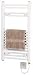 MICROMARK 15 BAR STRAIGHT WHITE ELECTRIC TOWEL RAIL 250 WATT