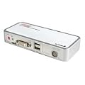 StarTech 2 Port USB DVI KVM Switch with Audio and Cables