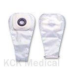Karaya 5 Drainable 12" Pouch with Pre-Cut Karaya Barrier - 5/8" Stoma - White - Box