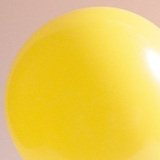 大きい風船　3フィート（90cm）　イエロー