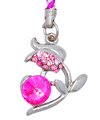 Tulip (Pink) Cell Phone Charm Ornament (CH293PK) for Nokia cell phone