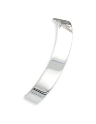 Sterling Silver 12mm Cuff Bangle