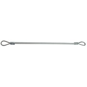 8 Lg., Lanyards, Stainless Steel w/Nylon Coating to 1/8, Style B (1 Each)