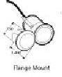 Truck-Lite Yellow, 33 Series marker & clearance flange kit 33051Y