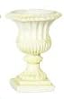 Dollhouse Miniature Ivory Urn in Resin
