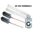 Eq to Dyson vacuum cleaner motor brushes  DC01 DC02 DC04 DC07 DC14