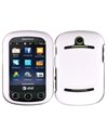 Pantech Pursuit II P6010 Rubberized Texture White Snap-on Cell Phone Cover  ....