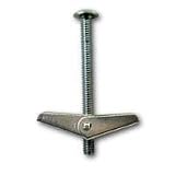 1/4X4IN ZINC TOGGLE BOLT/WING