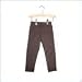 Origany Organic Cotton Elastic Waist Baby Leggings in Charcoal Grey