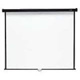Quartet Wall or Ceiling Projection Screen 696S - Projection screen - 1:1 - Matte White