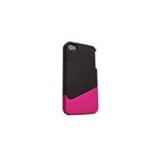 New Ifrogz Iphone 4 Luxe Ascend Case Black Pink Two Component Case Hidden L ....