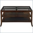 Stanley Furniture Hudson Street Dark Espresso Square Cocktail Table