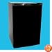 Haier HNSE05BB 4.6 Cu.Ft. Compact Refrigerator/Freezer, Black/Stainless