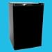 Haier HNSE05BB 4.6 Cu.Ft. Compact Refrigerator/Freezer, Black/Stainless