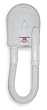 Dayton 1GWL1 Hair Dryer, Wall Mounted, White, 1000 Watts