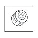 Omron U03-4 Replacement Mesh Cap for NE-UO3