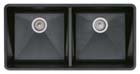 Blanco 516322 Anthracite Precis Precis Equal Double Bowl Silgranit
II Kitchen Sink with Scratch Resistance 516322