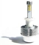 Light Pros LED Headlight Kit - 80 Watt Fanless - H1 Bulb - Gold 4300K